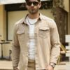 Vintage Denim Shirt Men Clothing​