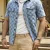 Long Sleeve Jean Men Denim Jacket​