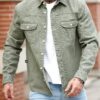 Short Sleeve Denim Shirt
