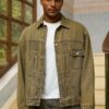 RivetRise Mens Spring Vintage Single Breasted Pocket Casual Denim Jacket main 5