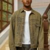 RivetRise Mens Spring Vintage Single Breasted Pocket Casual Denim Jacket main 6
